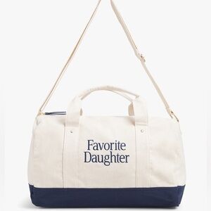 Favorite Daughter Canvas Duffle Bag